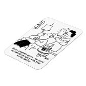 Magnet Flexible Blessure avec un ouvre-bouteille (Côté Gauche)