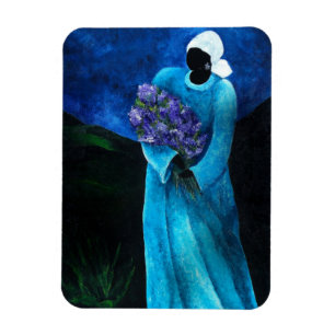 Magnet Flexible Bleu 2009 d'en de dame de La