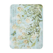 Magnet Flexible Bleu Botanique (Vertical)