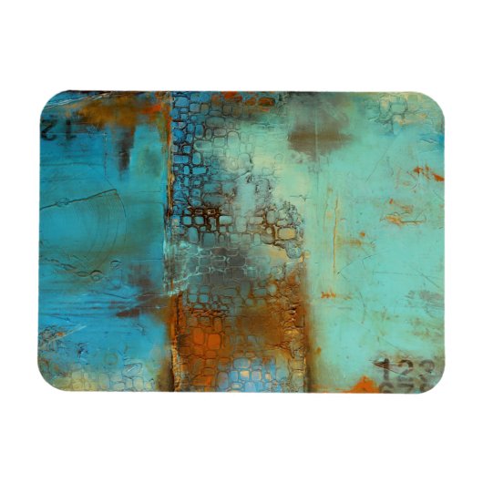 Magnet Flexible Bleu deja (Horizontal)