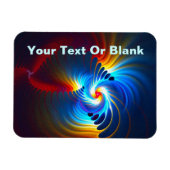 Magnet Flexible Bleu gravitationnel (Horizontal)