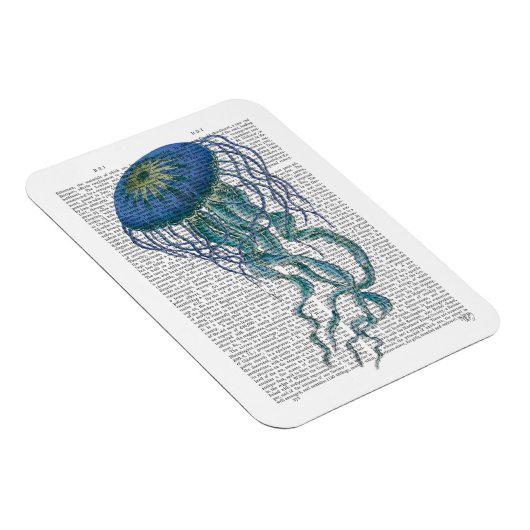 Magnet Flexible Bleu méduse (Côté Droit)