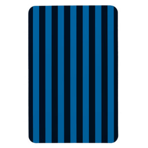 Magnet Flexible Bleu Vertical Stripes Arrière - plan Personnaliser