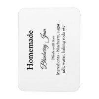 Bleuet maison et confiture faite avec amour ajoute