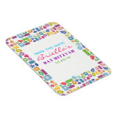Magnet Flexible BLING BLING Gemstone Bat mitzvah Enregistrer la da (Côté Droit)