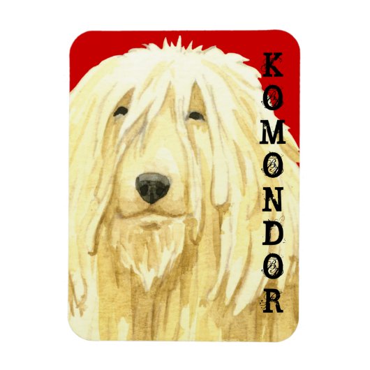 Magnet Flexible Bloc couleur Komondor (Vertical)