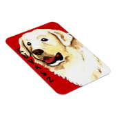 Magnet Flexible Bloc couleur Kuvasz (Côté Droit)