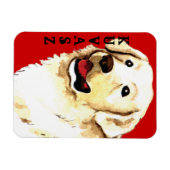 Magnet Flexible Bloc couleur Kuvasz (Horizontal)