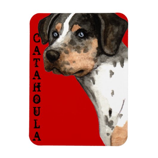Magnet Flexible Bloc de couleur Catahoula (Vertical)