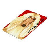 Magnet Flexible Bloc de couleur de la hache afghane (Côté Gauche)