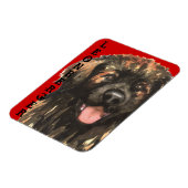 Magnet Flexible Bloc de couleur Leonberger (Côté Gauche)