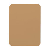 Magnet Flexible Bloc de couleur pêche et bronzée | Conception de m (Vertical)