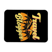 Magnet Flexible Blogueuse de voyage (Horizontal)