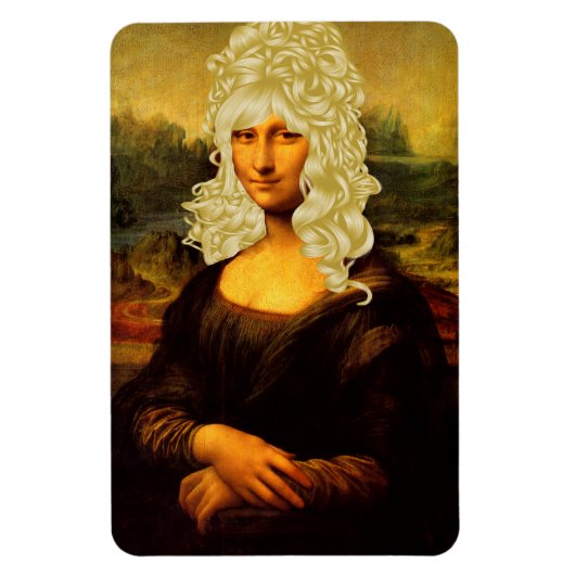 Magnet Flexible Blonde Mona Lisa (Vertical)