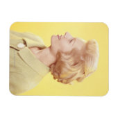 Magnet Flexible Blonde Woman 2 (Horizontal)