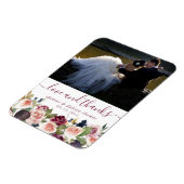 Magnet Flexible Blooming figs | Moody Rustic Fruit Photo Thank You (Côté Gauche)