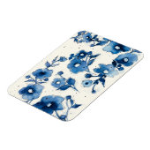 Magnet Flexible Blooms bleus indépendants (Côté Gauche)