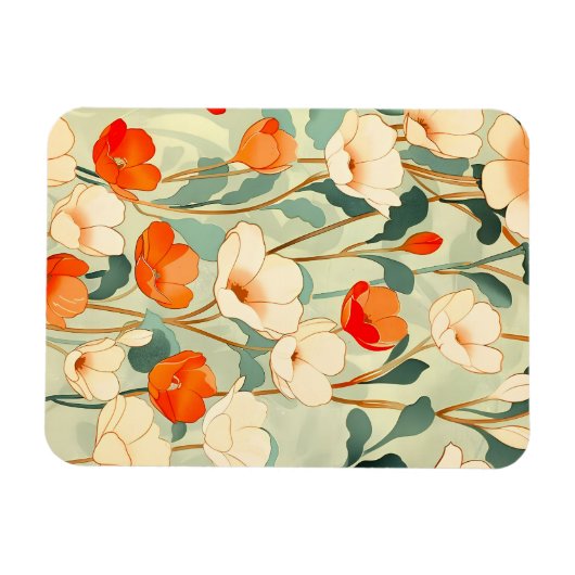 Magnet Flexible Blossom vintage (Horizontal)