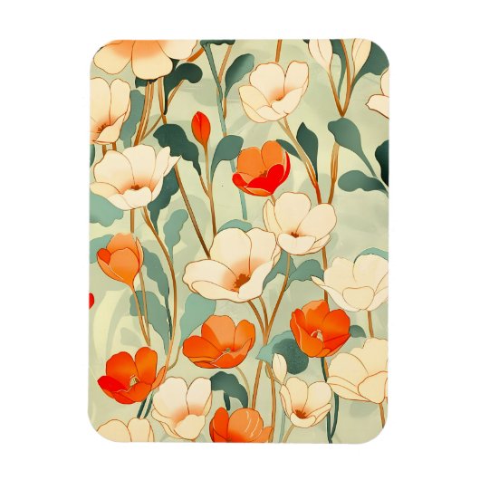Magnet Flexible Blossom vintage (Vertical)