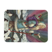 MAGNET FLEXIBLE BLUE BELSNICKLE, NORTHERN LIGHTS & PENGUINS (Horizontal)