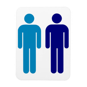 Magnet Flexible Blue Boys LGBTQ