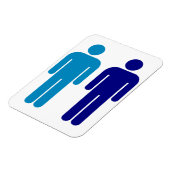 Magnet Flexible Blue Boys LGBTQ (Côté Gauche)