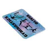 Magnet Flexible Blue Glam Girls Gymnastique (Côté Droit)
