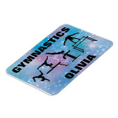 Magnet Flexible Blue Glam Girls Gymnastique (Côté Gauche)