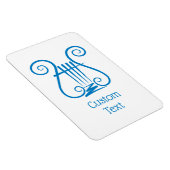 Magnet Flexible Blue Lyre (Côté Droit)