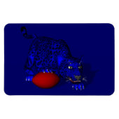 Magnet Flexible Blue Panther (Horizontal)