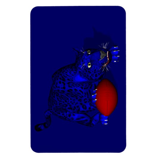 Magnet Flexible Blue Panther (Vertical)