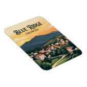 Magnet Flexible Blue Ridge États-Unis (Côté Droit)
