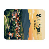 Magnet Flexible Blue Ridge États-Unis (Horizontal)