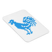 Magnet Flexible Blue Rooster (Côté Droit)