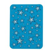 Magnet Flexible Blue Stars flexible aimant bleu (Vertical)
