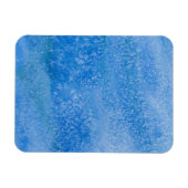 Magnet Flexible Blue Watercolor (Horizontal)