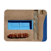 Magnet Flexible Blue Window of Taos (Horizontal)
