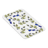 Magnet Flexible Blueberries et Feuilles sur aimant Stem Vine (Côté Droit)