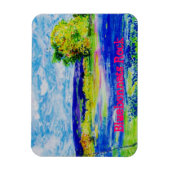 Magnet Flexible Bluebonnets Rock (Vertical)
