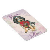 Magnet Flexible Bluetick Heart Mom (Côté Droit)