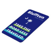 Magnet Flexible Bluffton Caroline du Sud La route moins parcourue (Côté Gauche)