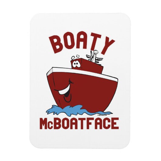 Magnet Flexible Boaty McBoatface (Vertical)