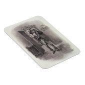Magnet Flexible Bob Cratchit et Tiny Tim, de "Charles Dickens : (Côté Droit)