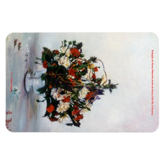 Magnet Flexible Bodegón de flores (Horizontal)