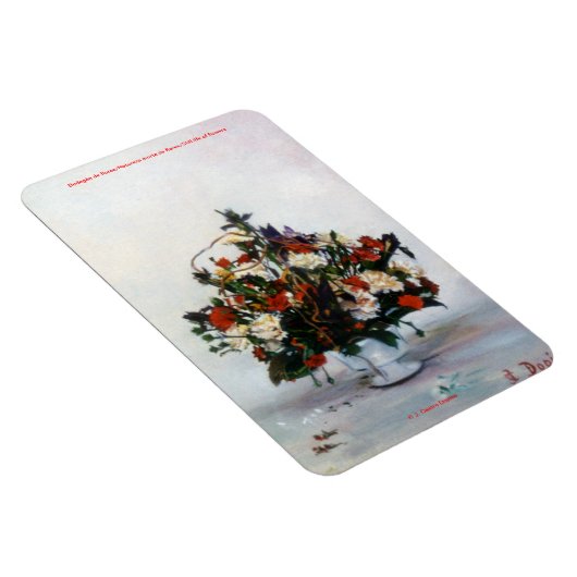 Magnet Flexible Bodegón de flores (Côté Droit)