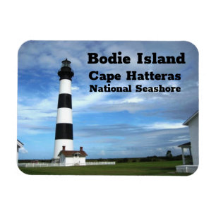 Magnet Flexible Bodie Island Light, Cape Hatteras, Nat'l Seashore