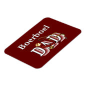 Magnet Flexible Boerboel Papa (Côté Gauche)