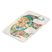 Magnet Flexible Boho Paisley Elephant I (Côté Gauche)