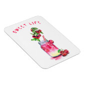 Magnet Flexible Boisson Cool de jus de fruits frais sucrés - Fruit (Côté Droit)
