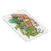 Magnet Flexible Boîte à planteur succulent (Côté Droit)